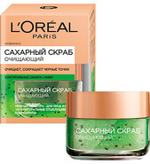 L'Oreal Paris скраб для лица Сахарный очищающий