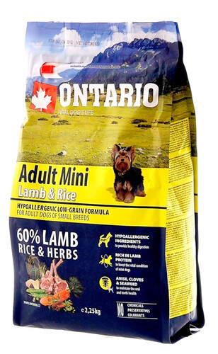 Ontario Adult Mini Lamb & Rice
