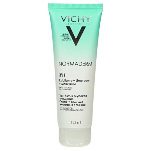 Vichy Normaderm Глубокое очищение 3 в 1