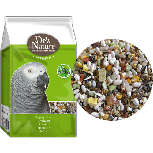 Premium Parrots с фруктами Deli Nature