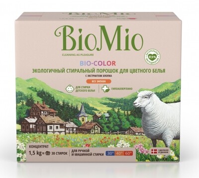 BioMio BIO-COLOR с экстрактом хлопка